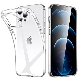 Ultra Thin Slim Transparent Funda Case For iPhone XR X XS 12 Mini 11 Pro Max 8 7 6 Plus Clear Soft TPU Cover For iPhone SE 2020