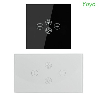 Yoyo Interruptor inteligente Wifi/Ventilador De techo Ue/us con control Remoto inalámbrico (1)