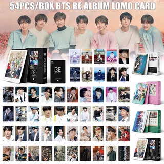 YL🔥Stock listo🔥54 unids/caja KPOP BTS Lomo Card Set álbum Mini tarjeta de fotos postal Bangtan Boys colectiva Photocard
