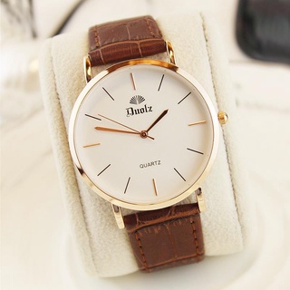 Yy Korean version fashion simple leisure atmosphere watch male and female students waterproof couple female watch ultra-thin male watch quartz watch