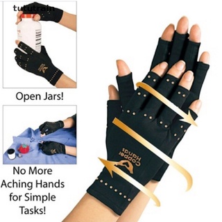 Tututrain Anti Arthritis Copper Compression Therapy Gloves - Hand Ache Pain Joint Relief MX