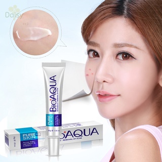 bioaqua 30g crema anti acné control de aceite retráctil poro acné cicatriz eliminar cuidado de la cara