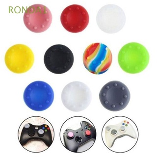 RONDA1 High Quality Analog Controller Thumb Stick Grip Thumbstick Cap Cover for Sony PS3 PS4 XBOX 360 Xbox One Controller 10PCS Colorful Joystick Grip Cap Silicone Cute Thumb Grips Anti Slip Thumbstick Case Cover Key Protector/Multicolor