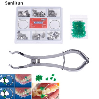 sanlitun tor vm sección matrices contorneadas +adjunto dental en cuñas + matrices de metal alicates venta caliente