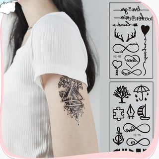 [ue] pegatinas de tatuaje impermeables duraderas de papel temporal tatuaje pegatinas para fiesta