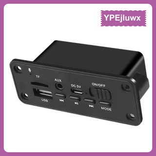[hot sale] USB Decoder Board, 5V Bluetooth Module, AUX Audio Module Player, FM Radio w/ Power Amplifier, 2 x 3W Support MP3 USB TF