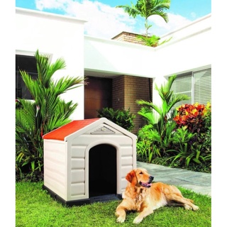 Casa para perro grande 92cm X 90cm X 89cm de plástico termico (3)