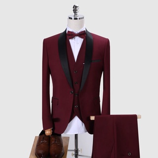 Trajes de boda para hombre, traje ajustado de moda para hombre, esmoquin de lujo, traje de negocios para hombre, traje de vestir para hombre (4)
