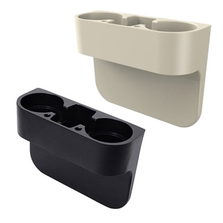 men.mx - caja multifunción para asiento de coche, color beige, color negro