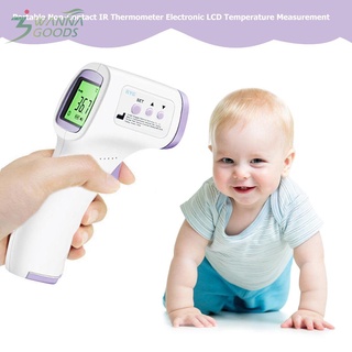 Termómetro electrónico sin contacto IR portátil LCD medición de temperatura