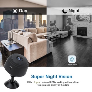 A9 Mini cámara, 1080P HD wifi versión nocturna cámaras de vigilancia de seguridad, ángulo de visión 150 oficina en casa inalámbrica ndsghfg Jackson (5)