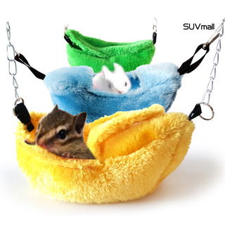 SUV- Hamster Parrot Cotton Nest Hanging Banana Cabin Swing House Bed Pet Supplies