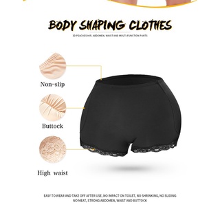 Hip-Growing and Hip-Growing Fake Underwear Hip Lift Hip Raise Fake Butt-Lifting Tool Body Shaping Underwear Beauty Hip Pad Breathable Sponge Padded (7)