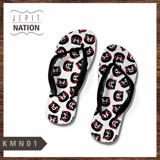 (Niños) Kumamon lindo Sendal chanclas para niñas sandalias flip flop