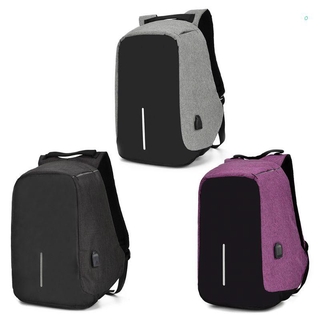 o Anti robo impermeable portátil mochila de carga USB mochila de viaje multifunción bolsa de la escuela de PC mochila para hombres mujeres suministros