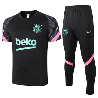 Jersey/Camisa De fútbol Barcelona 20/21/camiseta De fútbol De la mejor calidad negra De la mejor calidad