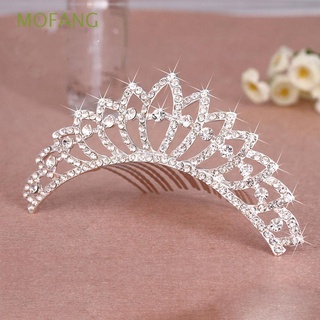 mofang fiesta de boda joyería de los niños accesorios de peinado de pelo accesorios de moda corona elegante dulce diadema tiara brillante headwear