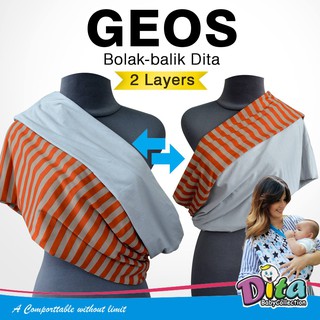 Geos Geos Dita camiseta, Geos Baby Dita práctico, Geos, Geos, Sling