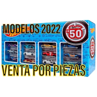 Hot Wheels Tarjeta Corta, venta Por Pieza (50 Pack 2022 Modelos a Elegir)