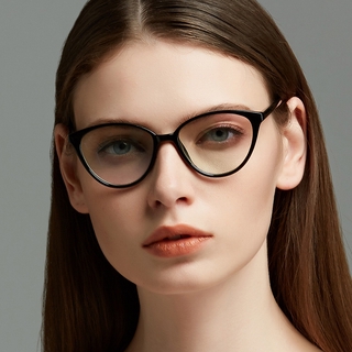 Marco de lentes de computadora Retro transparentes marco de moda ojo de gato óptico Sexy mujeres hombres gafas marco