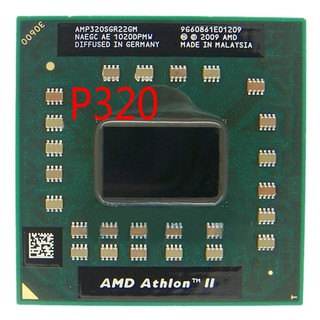 Procesador AMD Athlon P320 P340 P360 CPU AMP360SGR22GM 25w dual-core socket S1 2.3G