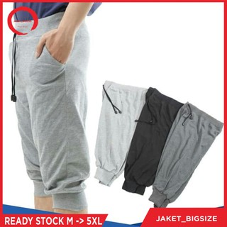 Pantalones joger JOGGER 3/4 o 7/8 Color negro marino joven gris viejo tamaño M L XL 2XL 3XL 4XL 5XL 5XL