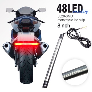 Moto Universal motocicleta LED trasera S tira de la barra de la lámpara