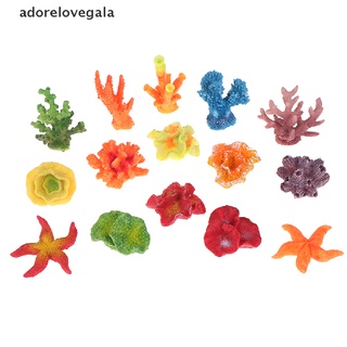 adore resina artificial coral para acuario tanque de peces decoración subacuática adorno gala