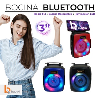 Bocina Kimiso Kms-5011 Portátil Con Bluetooth Colores