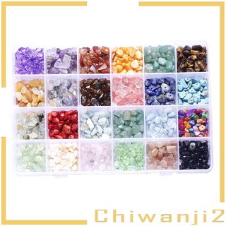 [CHIWANJI2] Cuentas de piedra de Chip Natural de 4-8 mm, cuentas de piedras preciosas sueltas para hacer joyas, bricolaje