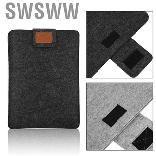 Swsww 13in Notebook Case Sleeve Cover Bag Simple Style Stylish PC Tablet for Macbook Laptop