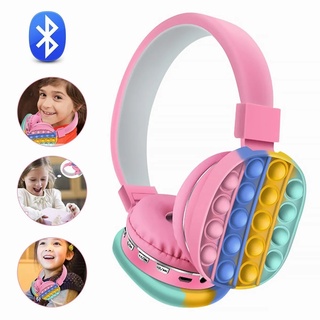 Diadema Bluetooth Pop It Para Niños