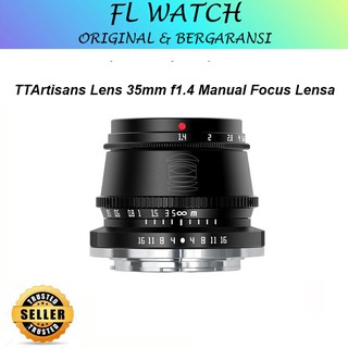 Ttartisans 35mm f1.4 lente de enfoque Manual Canon Sony Fuji Olympus lente