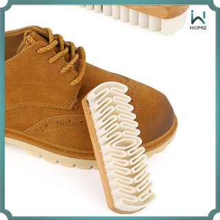 cepillo de zapatos de gamuza, borrador de limpieza de descontaminación suave para botas de muebles transparentes