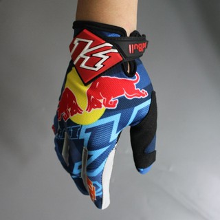 TLD&Redbull motorcycle gloves off-road racing gloves mountain bike racing gloves sweat-absorbent wear-resistant shock absorption