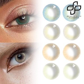 Beautylife 1 par de lentes de contacto para ojos/adaptación rápida/saludable/HEMA/cosméticos/lentes de contacto para mujer