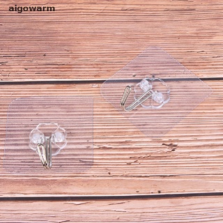 aigowarm 1x útil fuerte transparente ventosa ventosa ganchos de pared para cocina baño mx (9)