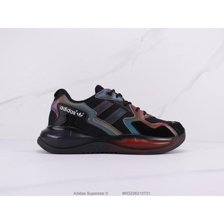 Adidas Superstar II Clover Summer Lightweight Running Shoes Material de la tela Tamaño: 40-44 Zapatos para hombre