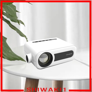 [SHIWAKI1] Mini proyector 1080P de alto brillo proyección portátil cine en casa