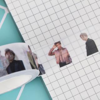 BTS Washi Cinta De Papel DIY Scrapbook Pegatinas Suga Jimin V RM Magic (4)