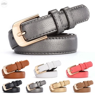 Cinturón de cuero clásico para mujer cinturón de libertad estilo coreano Casual Denim cinturón