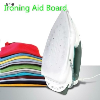 GRTG Iron Shoe Cover Ironing Aid Board Protect Fabrics Cloth Heat Easy Fast GRTG