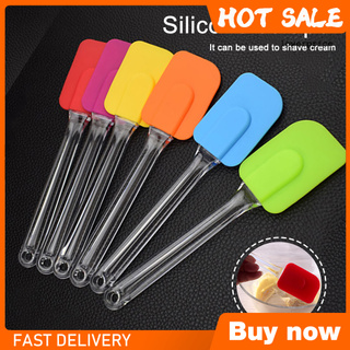 lp*utensilios de cocina de silicona resistente a altas temperaturas para pastel crema espátula (1)