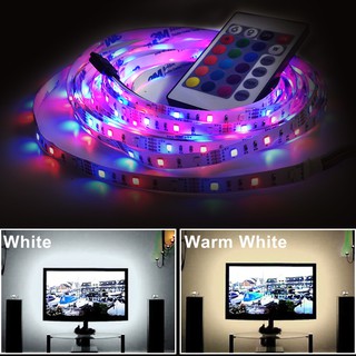 5M RGB 2835 SMD Barra De Luz LED TV Kit De iluminación trasera Usb control Remoto Para dormitorio decoración