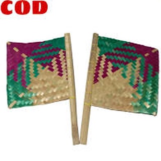 Abanico de mano tradicional/hid tejido de bambú