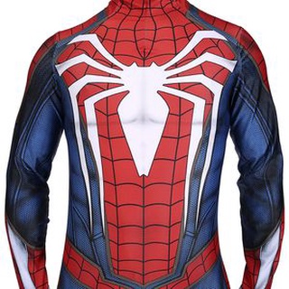 traje de pareja para niños Adult Spider-manjump Insomniac Spiderman Cosplay disfraz 3D impresión Spidey Zentai Suit (5)