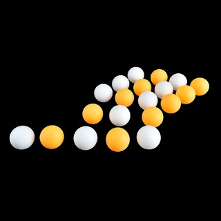 [iffarmerrtn] 10 unids/pack sin costuras 40 mm pelotas de tenis de mesa de entrenamiento avanzado bolas de ping pong blanco amarillo [iffarmerrtn] (1)