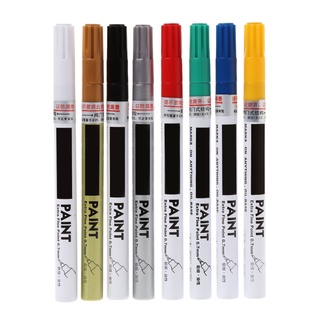 SA Universal 0.7mm Extra Fine Point Permanent Paint Metallic Marker Pen DIY Art