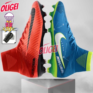 Nike Mercurial Superfly CR7 FG zapatos de fútbol Kasut Bola Sepak zapatos de fútbol al aire libre turf hombres