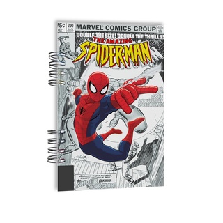 Libreta Personalizada. Spiderman. El Hombre Araña.